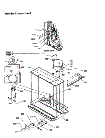 Machine Compartment parts for Kenmore Refrigerator 596.69879991 (59669879991, 596 69879991) from AppliancePartsPros.com