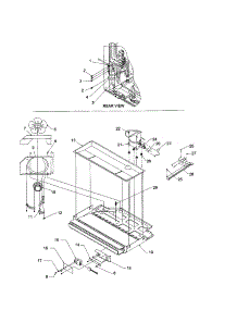 Machine Compartment parts for Kenmore Refrigerator 596.71814100 (59671814100, 596 71814100) from AppliancePartsPros.com