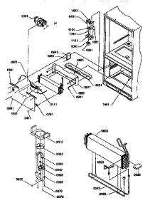 Evaporator And Freezer Control parts for Kenmore Refrigerator 596.77272790 (59677272790, 596 77272790) from AppliancePartsPros.com