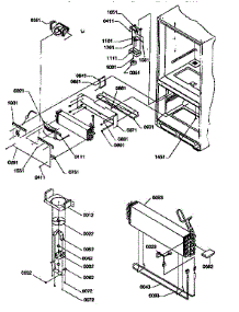 Evaporator And Freezer Control parts for Kenmore Refrigerator 596.77275790 (59677275790, 596 77275790) from AppliancePartsPros.com