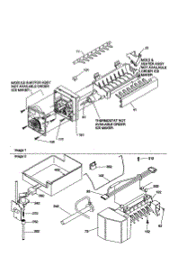 Ice Maker Assembly parts for Kenmore Refrigerator 596.79144000 (59679144000, 596 79144000) from AppliancePartsPros.com