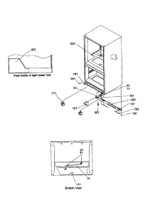 Insulation And Roller Assembly parts for Kenmore Refrigerator 596.79272992 (59679272992, 596 79272992) from AppliancePartsPros.com