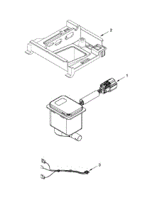 Pump Parts parts for Kenmore Freestanding Ice Maker 596.89553101 (59689553101, 596 89553101) from AppliancePartsPros.com