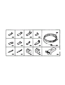 Wiring And Wiring Terminals parts for Kenmore Range 628.4518011 (6284518011, 628 4518011) from AppliancePartsPros.com