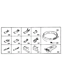 Wiring And Wiring Terminals parts for Kenmore Range 628.4518250 (6284518250, 628 4518250) from AppliancePartsPros.com
