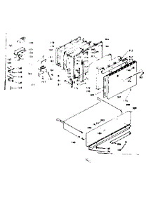 Door, Latch Mechanism And Drawer parts for Kenmore Range 628.6427325 (6286427325, 628 6427325) from AppliancePartsPros.com