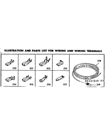 Wiring And Wiring Terminals parts for Kenmore Range 628.9137220 (6289137220, 628 9137220) from AppliancePartsPros.com