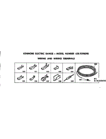 Wiring And Wiring Terminals parts for Kenmore Range 628.9398090 (6289398090, 628 9398090) from AppliancePartsPros.com