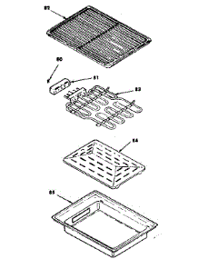 Steak Grill Kit No. 4998240 parts for Kenmore Range 628.9398490 (6289398490, 628 9398490) from AppliancePartsPros.com