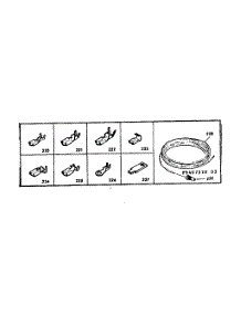 Wiring & Wiring Terminals parts for Kenmore Range 628.9407310 (6289407310, 628 9407310) from AppliancePartsPros.com