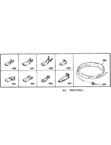 Wiring And Wiring Terminals parts for Kenmore Range 628.9467811 (6289467811, 628 9467811) from AppliancePartsPros.com