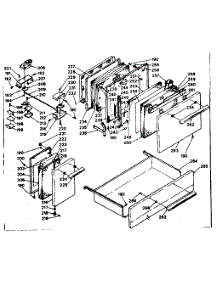 Doors, Latch Mechanism And Drawer parts for Kenmore Range 628.9477000 (6289477000, 628 9477000) from AppliancePartsPros.com