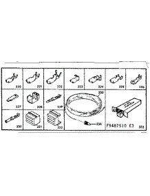 Wiring And Wiring Terminals parts for Kenmore Range 628.9487540 (6289487540, 628 9487540) from AppliancePartsPros.com