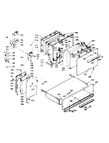 Doors, Latch Mechanism & Drawer parts for Kenmore Range 628.9497312 (6289497312, 628 9497312) from AppliancePartsPros.com