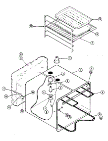 Oven Liner parts for Kenmore Wall Oven 629.21239 (62921239, 629 21239) from AppliancePartsPros.com