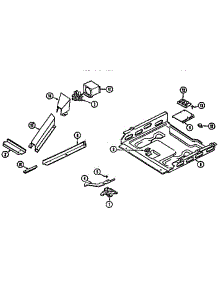 Internal Contols parts for Kenmore Range 629.46775690 (62946775690, 629 46775690) from AppliancePartsPros.com