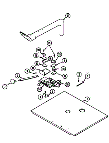 Internal Controls parts for Kenmore Range 629.46965 (62946965, 629 46965) from AppliancePartsPros.com