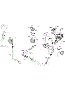 Pump Assy parts for Kenmore Dishwasher 630.13919014 (63013919014, 630 13919014) from AppliancePartsPros.com