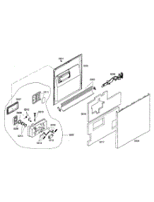 Door Assy parts for Kenmore Dishwasher 630.16302403 (63016302403, 630 16302403) from AppliancePartsPros.com