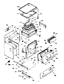 Body Section parts for Kenmore Range 647.6387344 (6476387344, 647 6387344) from AppliancePartsPros.com