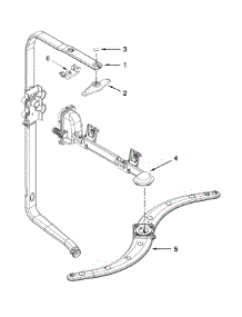 Upper Wash And Rinse Parts parts for Kenmore Dishwasher 665.13259K115 (66513259K115, 665 13259K115) from AppliancePartsPros.com