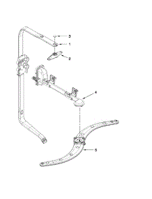 Upper Wash And Rinse Parts parts for Kenmore Dishwasher 665.13292K114 (66513292K114, 665 13292K114) from AppliancePartsPros.com