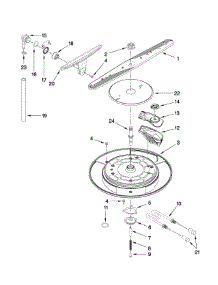 Wash System Parts parts for Kenmore Dishwasher 665.133395 (665133395, 665 133395) from AppliancePartsPros.com