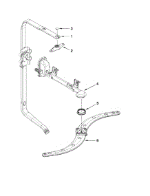Upper Wash And Rinse Parts parts for Kenmore Dishwasher 665.15033K110 (66515033K110, 665 15033K110) from AppliancePartsPros.com