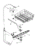 Upper Dishrack And Water Feed