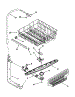 Upper Dishrack And Water Feed