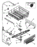 Upper Dishrack And Water Feed