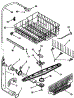 Upper Dishrack And Water Feed