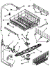 Upper Dishrack And Water Feed