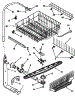 Upper Dishrack And Water Feed