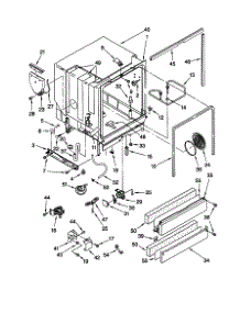Tub Assembly parts for Kenmore Dishwasher 665.15958794 (66515958794, 665 15958794) from AppliancePartsPros.com