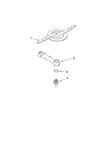 Lower Washarm Parts parts for Kenmore Dishwasher 665.16019402 (66516019402, 665 16019402) from AppliancePartsPros.com