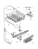 Upper Dishrack And Water Feed