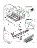 Upper Dishrack And Water Feed