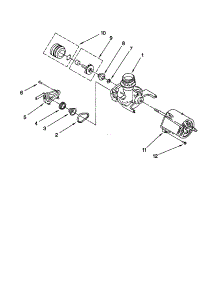 Pump And Motor parts for Kenmore Dishwasher 665.17422990 (66517422990, 665 17422990) from AppliancePartsPros.com