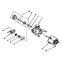 Pump And Motor parts for Kenmore Dishwasher 665.17425790 (66517425790, 665 17425790) from AppliancePartsPros.com
