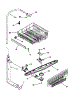 Upper Dishrack And Water Feed