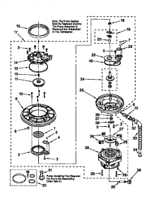 Pump And Motor parts for Kenmore Dishwasher 665.17839790 (66517839790, 665 17839790) from AppliancePartsPros.com