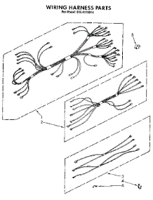 Wiring Harness parts for Kenmore Wall Oven 665.4428914 (6654428914, 665 4428914) from AppliancePartsPros.com