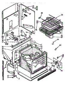 Upper Oven Parts parts for Kenmore Range 665.4428996 (6654428996, 665 4428996) from AppliancePartsPros.com