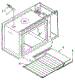 Microwave Cabinet And Hinge