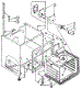 Lower Electric Oven Body