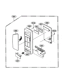 Controller Parts parts for Kenmore Microwave 721.62212200 (72162212200, 721 62212200) from AppliancePartsPros.com