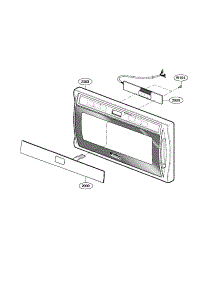 Controller Parts parts for Kenmore Microwave 721.62369201 (72162369201, 721 62369201) from AppliancePartsPros.com