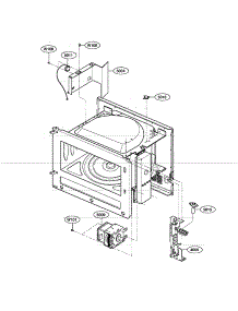 Oven Interior Parts parts for Kenmore Microwave 721.62369201 (72162369201, 721 62369201) from AppliancePartsPros.com
