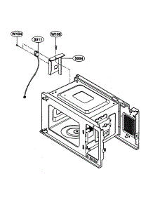 Sensor Parts parts for Kenmore Microwave 721.64283300 (72164283300, 721 64283300) from AppliancePartsPros.com